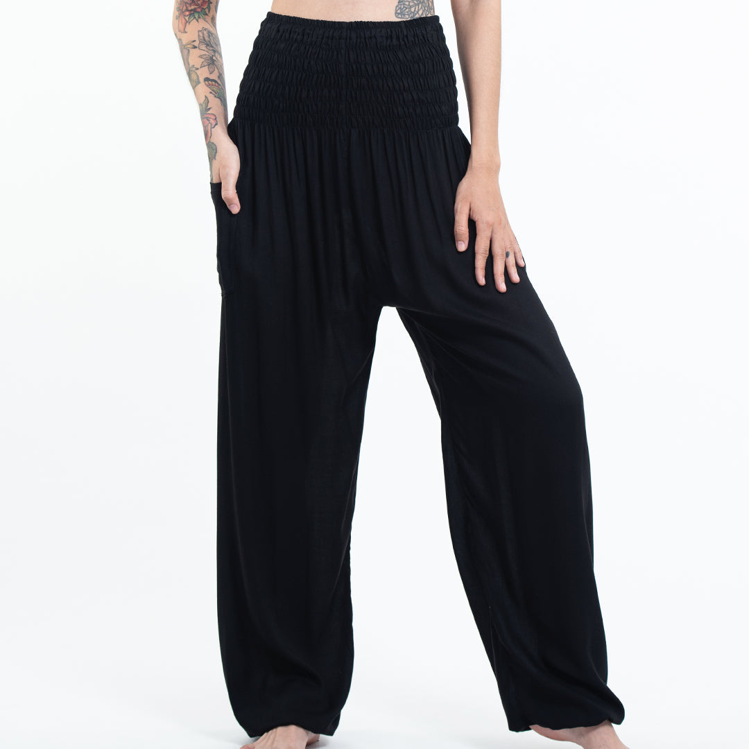 Kooniez Pants - Black  Comfortable pant, Pants, Harem pants