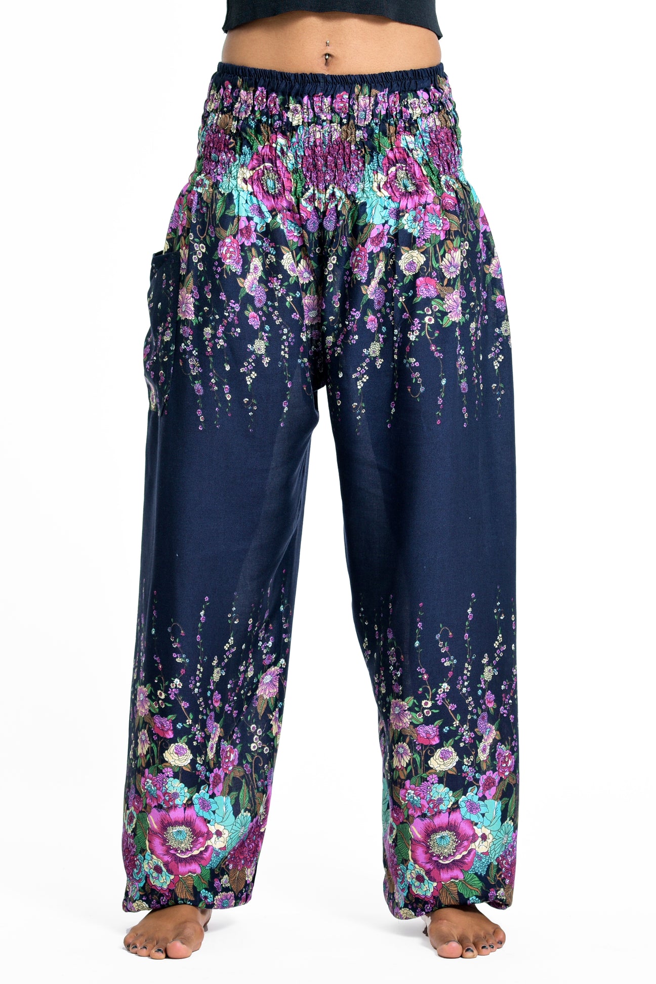 Floral Harem Pants