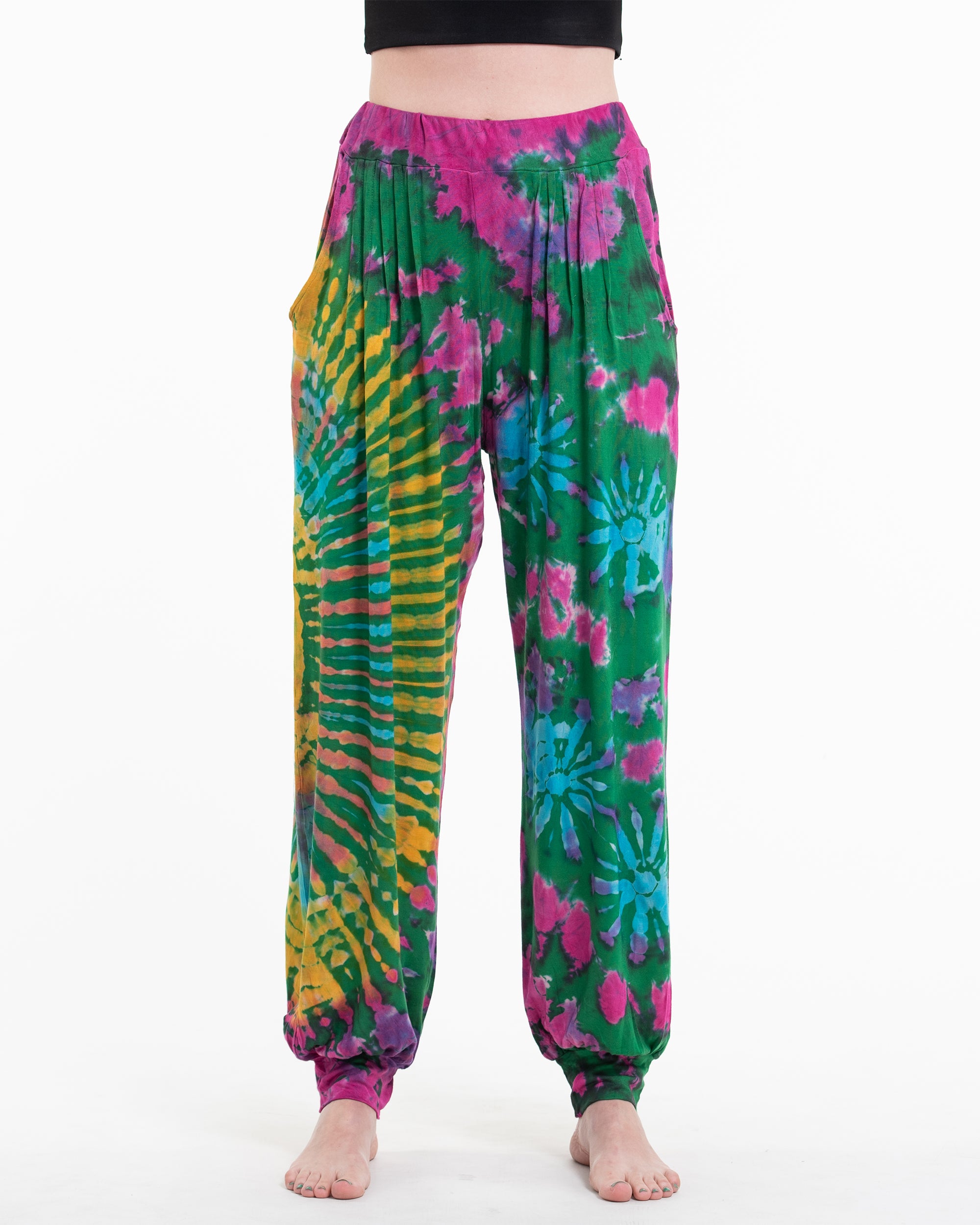 Tie Dye Harem Pants, and Leggings in Regular and Plus Size