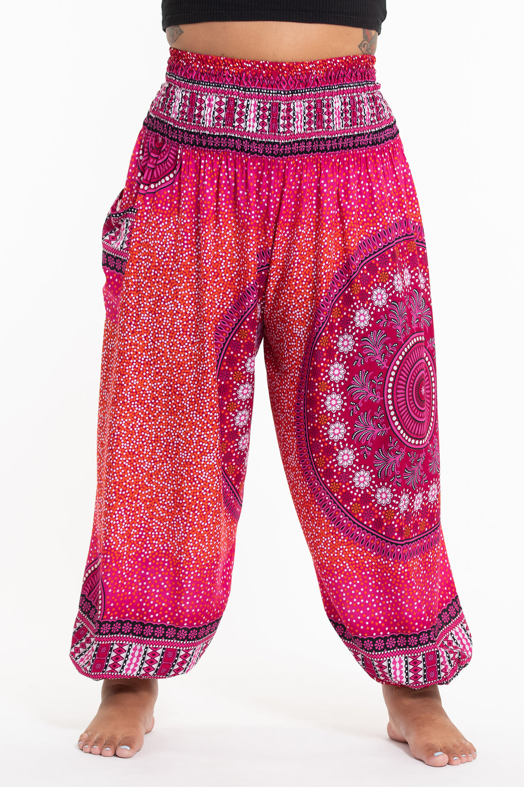 Pink Harem Pants, Kimonos, and Accessories
